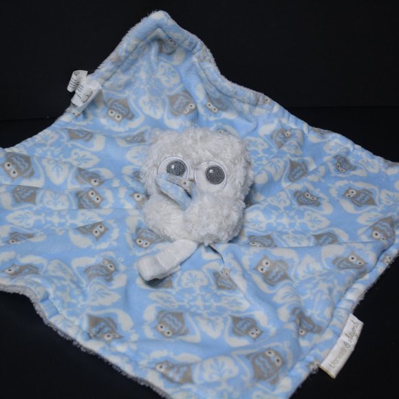 Blankets & Beyond Plush Owl Lovey Baby Blanket Toy - Picture 1 of 9